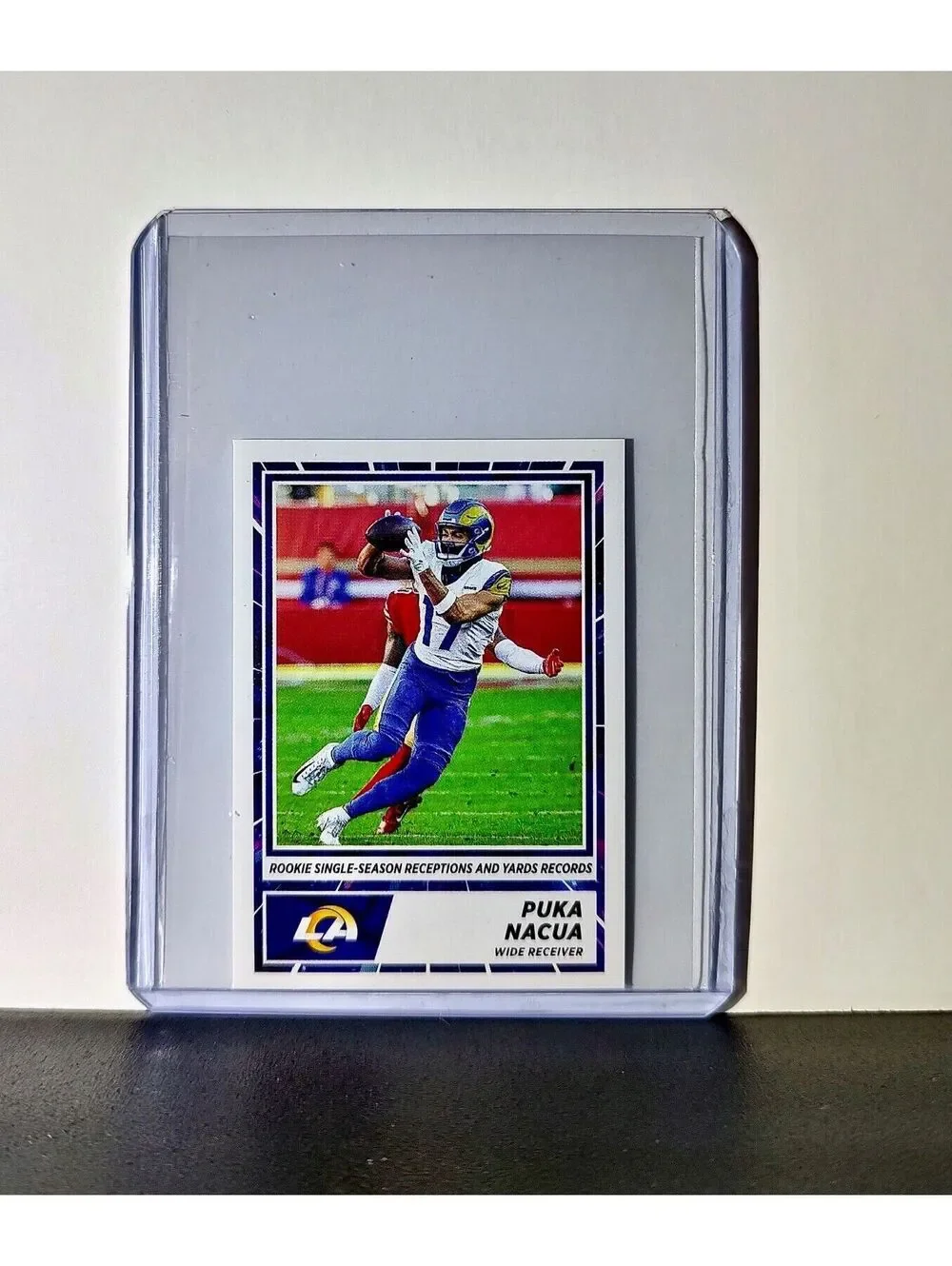 Puka Nacua 2024 Panini NFL Sticker #30 Los Angeles Rams